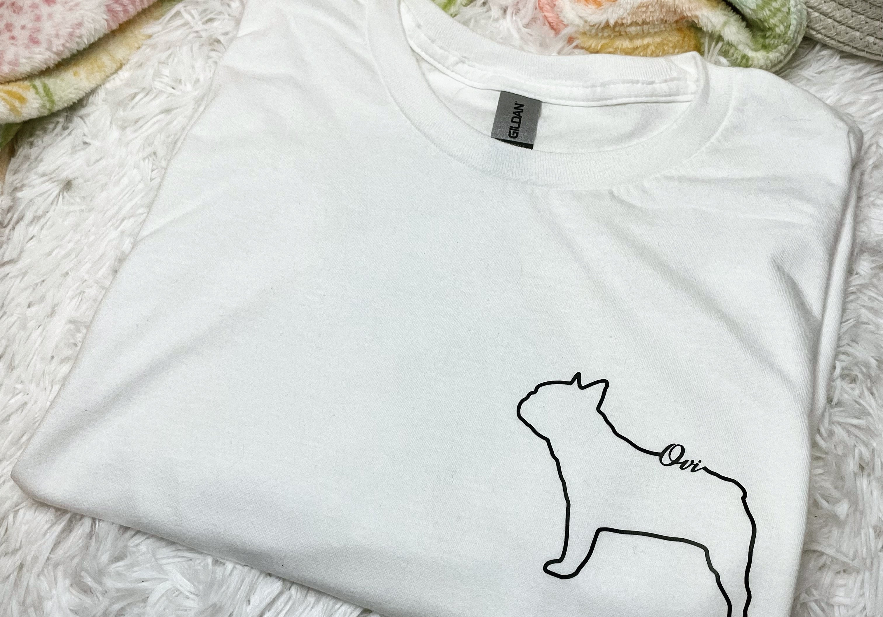 Dog Breed Outline Tshirt