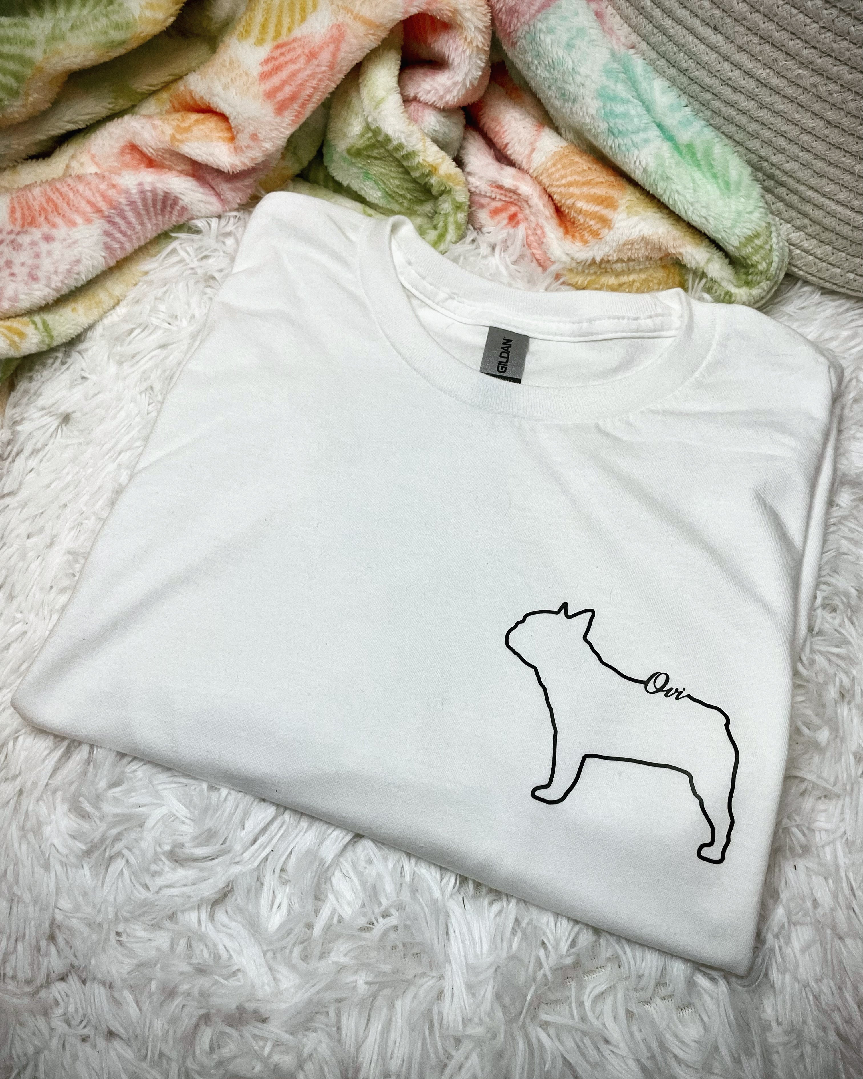 Dog Breed Outline Tshirt