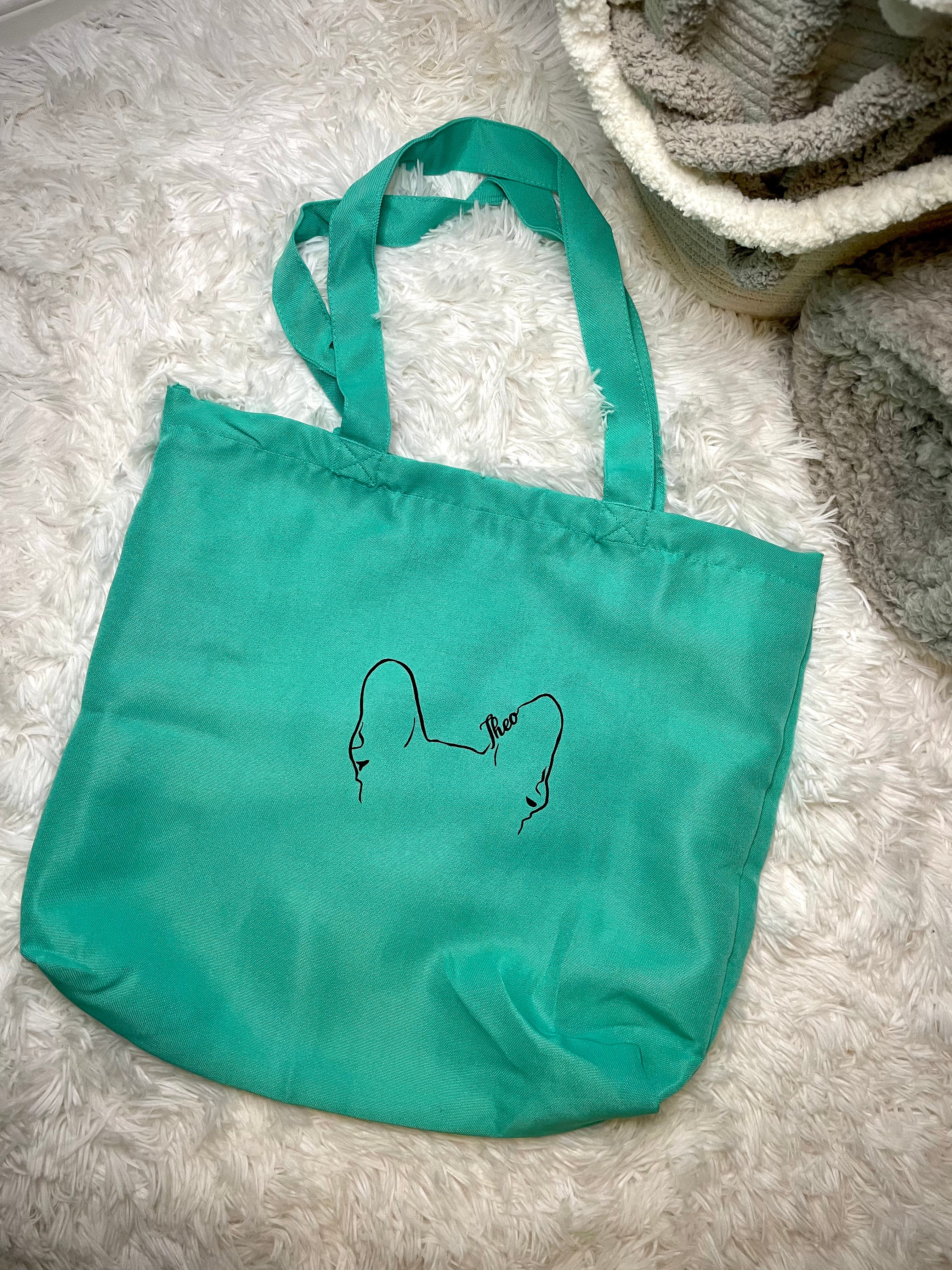 Dog Ears Small Tote Bag