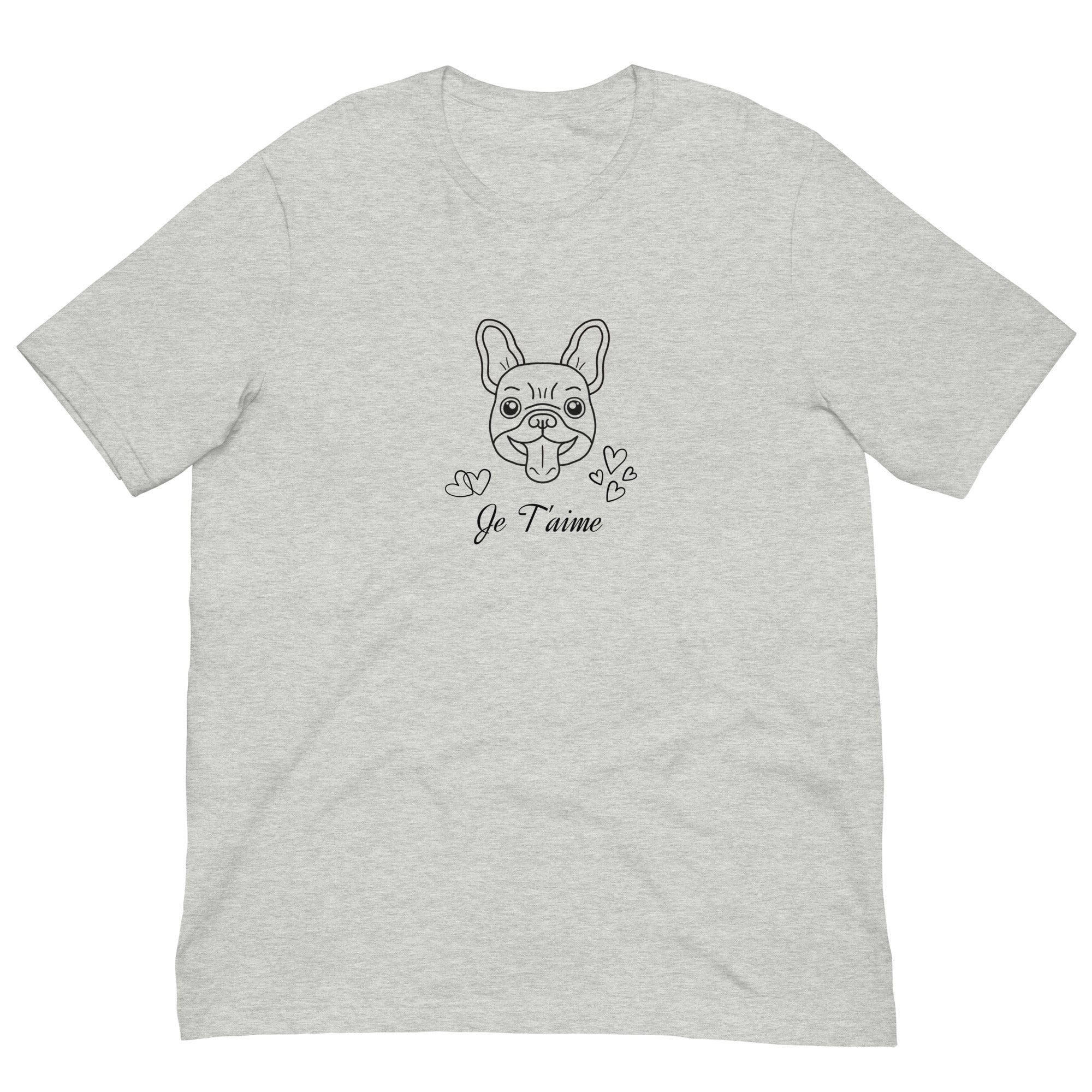 "I Love You" French Unisex t-shirt