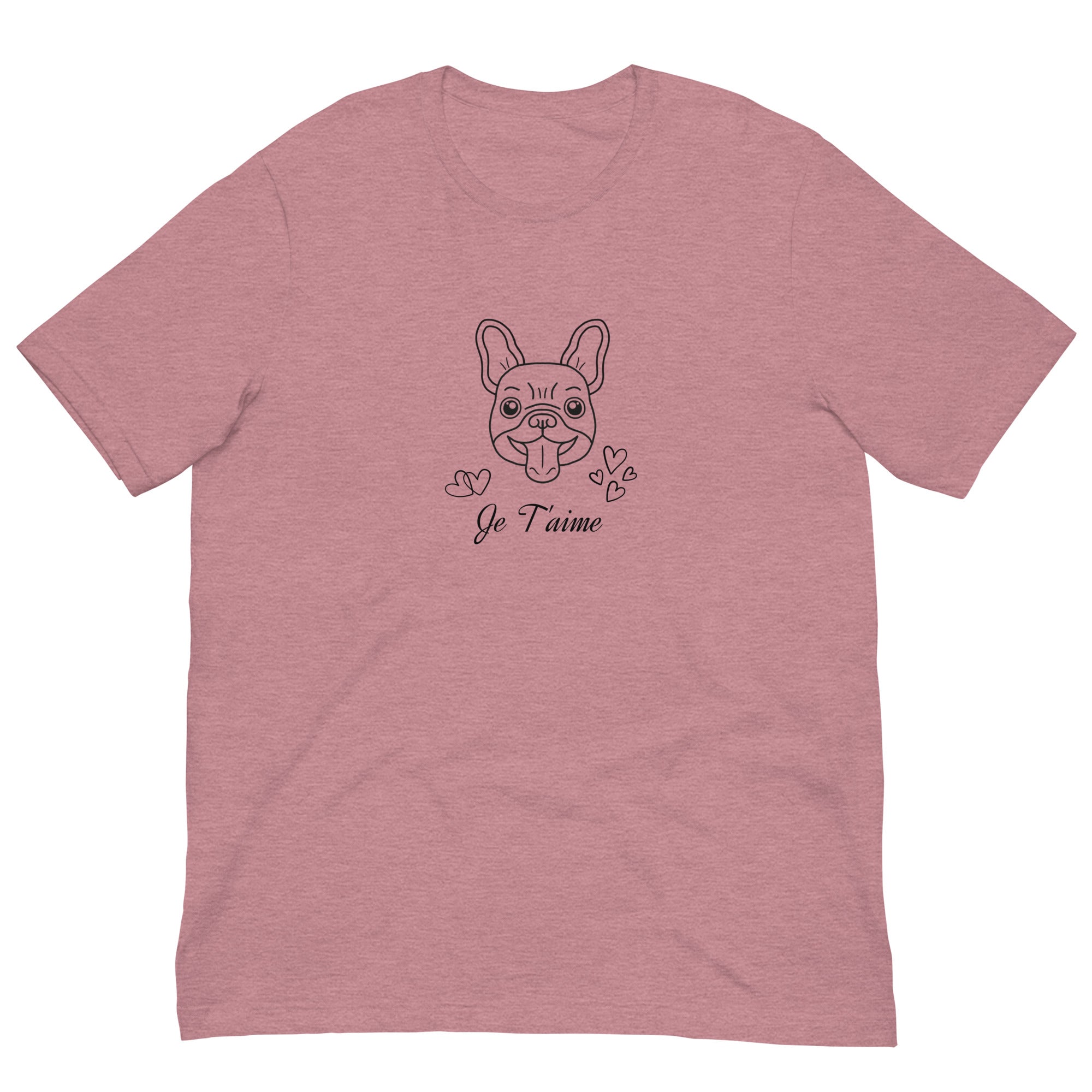 "I Love You" French Unisex t-shirt