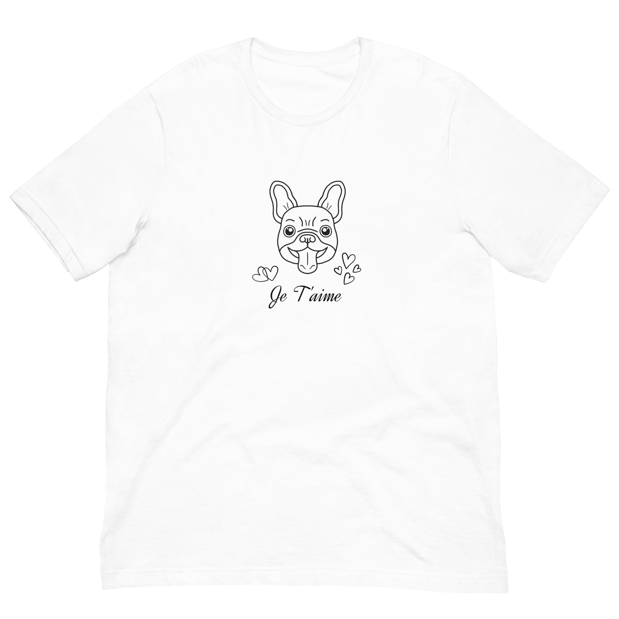 "I Love You" French Unisex t-shirt